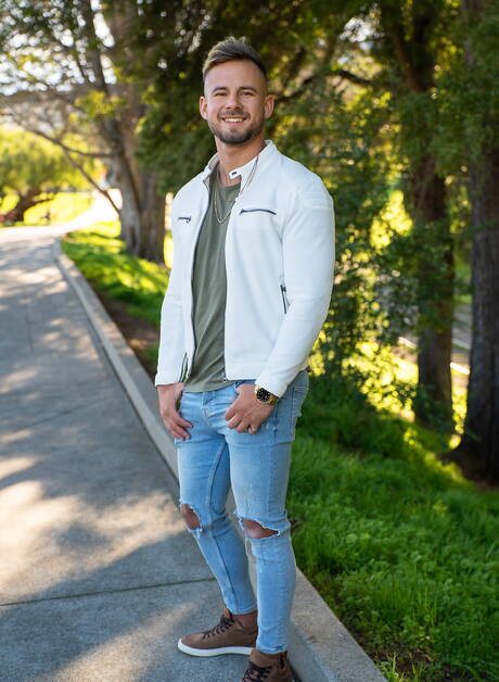 Sean Cody: Latino muscular Manny and  Josh fuck after blowjob outside