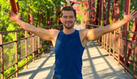 Die amerikanischen Pornostars Johnny Donovan und Ricky Donovan lieben sich draußen