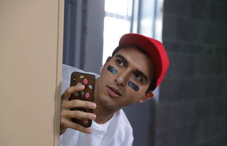 Two american boys gay bear Eddy Ceetee and stud Tristan Hunter in hot homosexual action