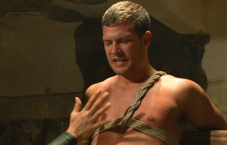 30MinutesofTorment: American husky guy Hayden Richards bondaged