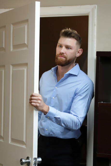 Gaywire: Sexy americans, hot bear Dale Savage and otter Jacob Peterson fuck after dick sucking