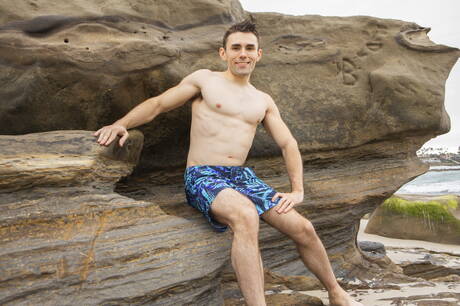 Potężny Jack i superogier Jamie uprawiali seks na zewnątrz