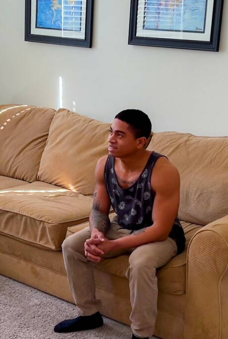 Chaosmen: Ebony tough guy Leon King and tough guy Luke Gold have a good interracial anal sex