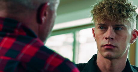 Disruptive Films: American bear Dale Savage and well-built Harley Xavier drilling an ass