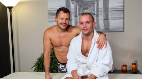 Chaosmen: Russian tough guy Valentin Petrov and american tough guy Lars Larson have a good oral sex