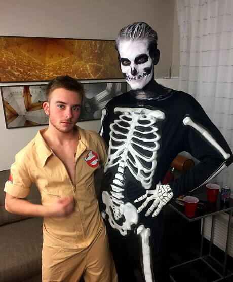 Jock Pussy: Luke Hudson and Zack Grayson have a hot couple FTM sex