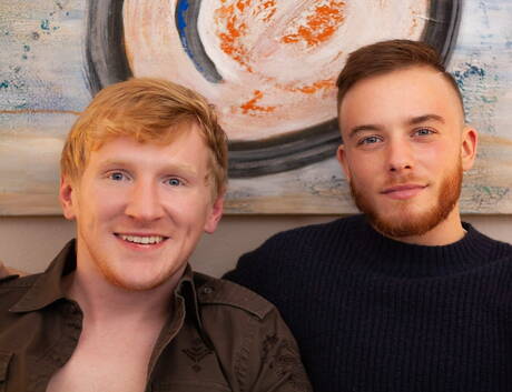 Luke Hudson and Spencer Daley in hot FTM sex scene