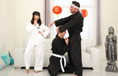 Hot friends Isabella Nice, Vince Parker and Tony Sting in bisexual fuck