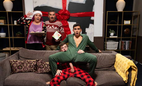 Der bullige Damian Night und der harte Kerl Jake Preston in heißer homosexueller Action