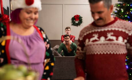 Beefy Damian Night and tough guy Jake Preston in hot homosexual action