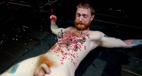 Pretty american boys otter Seamus Oreilly and hunky guy Jordan Jameson in bdsm porn scene