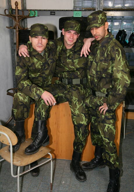 Kamil, Jacob, BishopSemirAl Bakir, Julien in hot groupsex