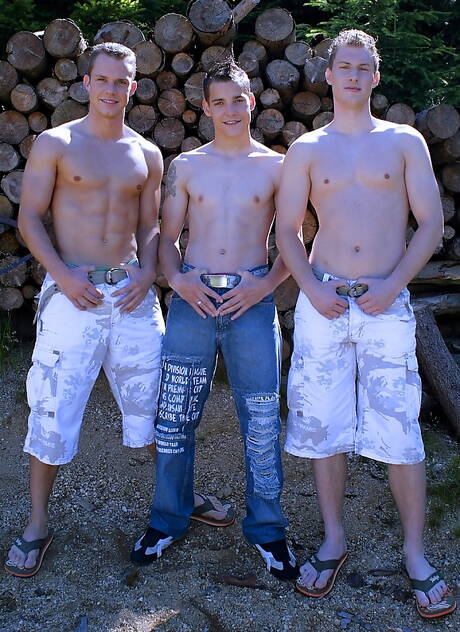 Wanking and sucking each other