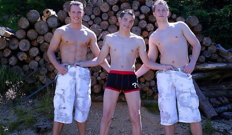 Wanking and sucking each other