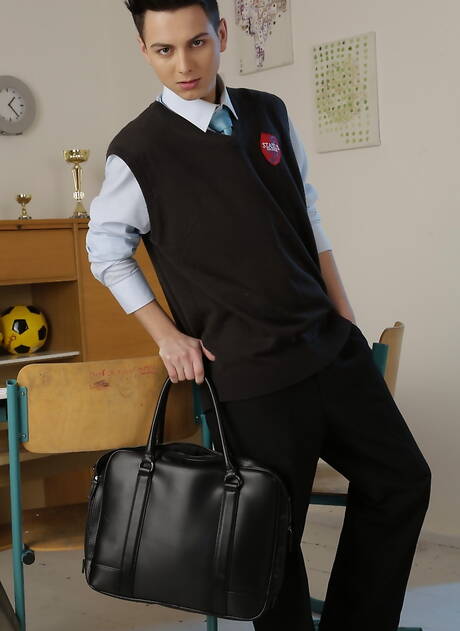 Zwei tschechische Jungs, der hübsche Tim Walker und der junge Xander Hollis, haben eine heiße Paarszene