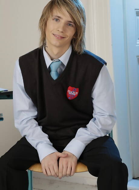 Two czech guys pretty boy Tim Walker and young Xander Hollis have a hot couple scene