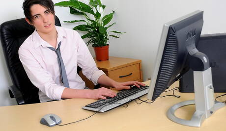 Czech beautiful boy Connor Levi and young dude Kyle Dickson have a good sex