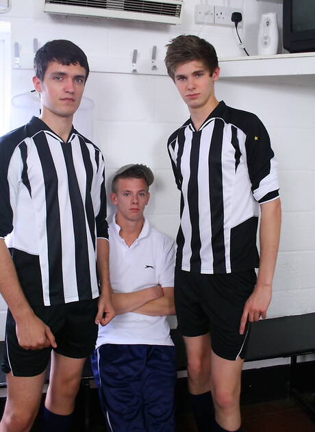 Drake Law, Lucas Davidson and Luckas Layton have a hot 3some sex