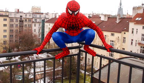 Hunk Milan Sharp and czech pretty boy Ryan Olsen in hot ass bang outside