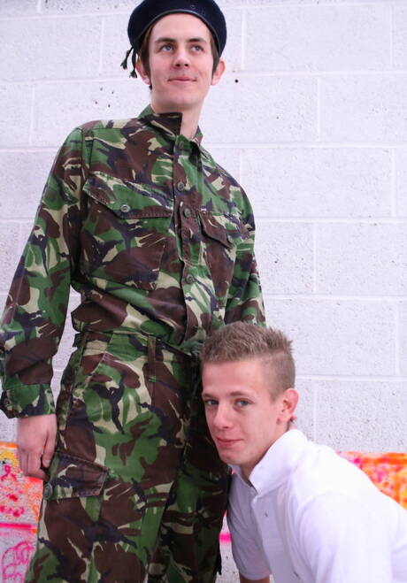 Twink Zak Starr and english young dude Luckas Layton in hot anal sex