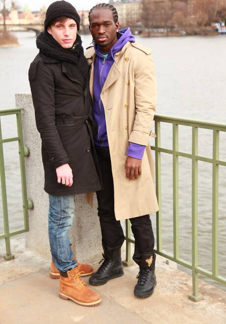 Nasty boys Aslan Brutti, Johny Cruz and Tyler Johnson make an interracial love outside