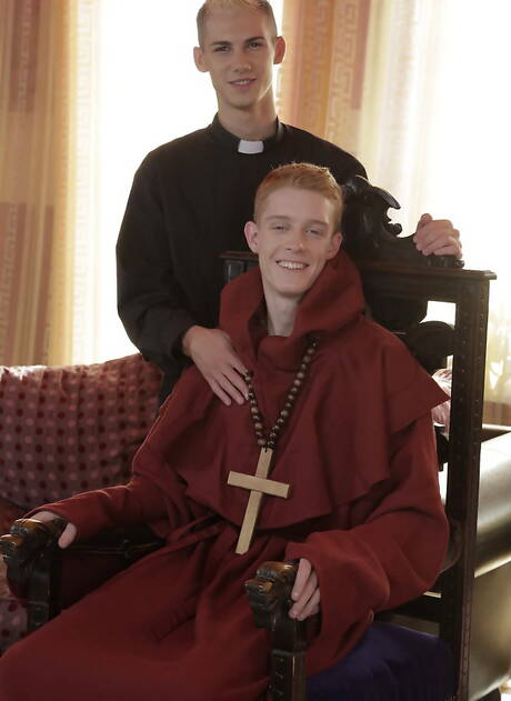 Słowacki młody Brad Fitt i młody chłopak Darryl Declan w gorącym seksie analnym