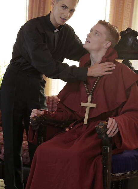 Słowacki młody Brad Fitt i młody chłopak Darryl Declan w gorącym seksie analnym