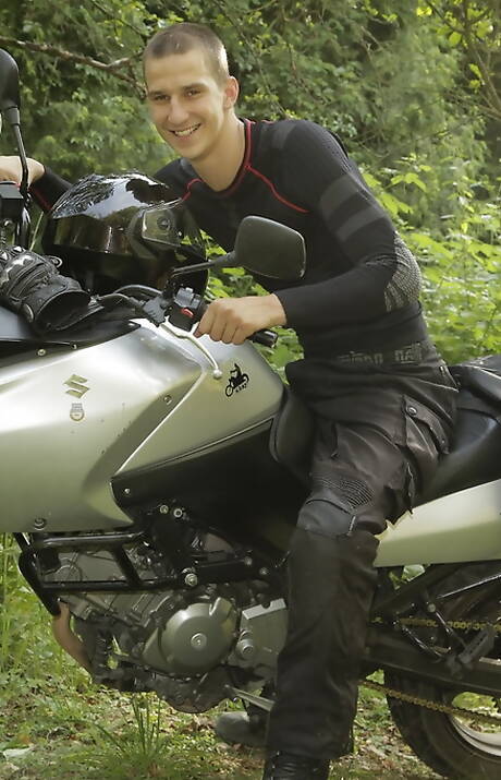 Staxus: Hot czech guys tough guy Benjamin Dunn and superstud Justin Conway sucking and screwing each other outdoor