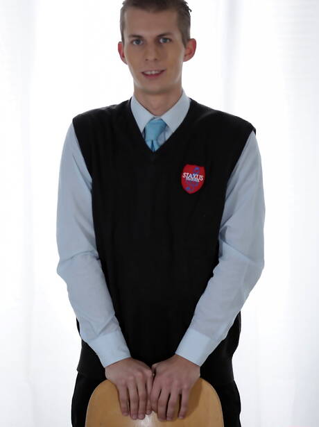 Czech pretty boy Jason Mike and hot twink Richie Hajek have a good anal sex outside