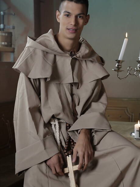 Felix Webster, Troy Stevenson and Will Sims in threesome fuck scene