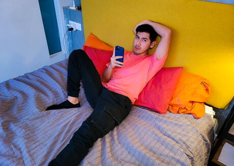 Hunk Kroblitas en Canadese superstud Romeo Davis in een pikzuigscène