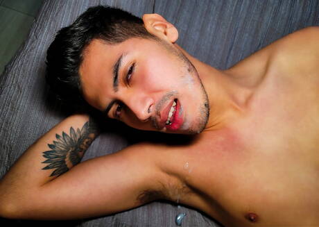 Hunk Kroblitas en Canadese superstud Romeo Davis in een pikzuigscène