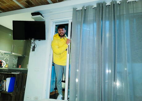 Der gut gebaute Spanier Manuel Reyes und der kräftige Kanadier Romeo Davis haben es miteinander getrieben