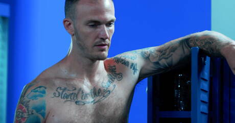 Die netten amerikanischen Freunde Christian Wilde, der haarige Hengst, und Troy Accola, der Superhengst, haben heißen Sex