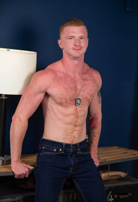 Active Duty: Nasty guys Aaron Savage, Brad Connors and Brody Fox have a hot threesome sex