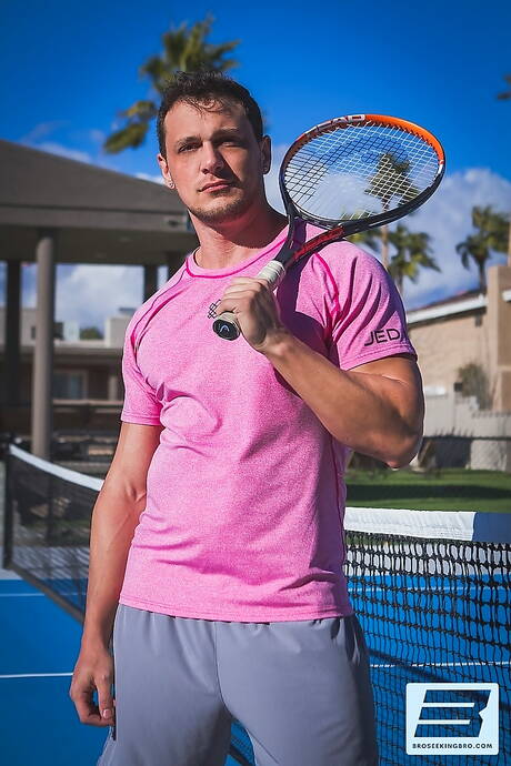 Shameless boys Joey D, Scott De Marco and Drew Hill in hot threesome ass fuck action outside