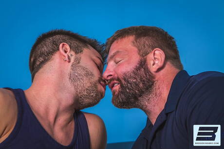 Beefy Kevin David and american hairy bear Colby Jansen banged each other