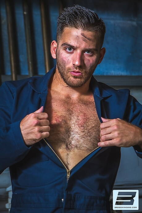 Bro Seeking Bro: Famous americans, mature bear Jackson Grant and hunk Dirk Caber fuck after blowjob