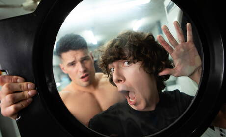 Der kanadische Bodybuilder Malik Delgaty und Cristiano haben eine heiße Paarszene