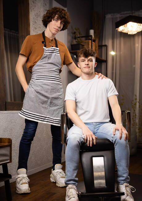 帥氣男孩克里斯蒂亞諾和帥氣好友傑克普雷斯頓激情肛交