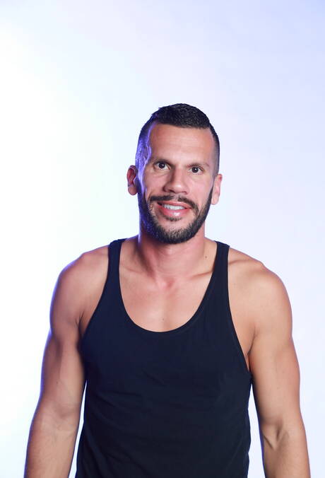 Pride Studios: American pornstars strongman Marco Lorenzo and otter Brody Fox have anal sex