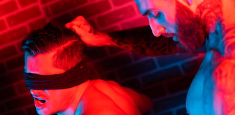 Le beau gosse américain Rocky Vallarta et le musclé canadien Tony Dangelo ont une scène de couple torride