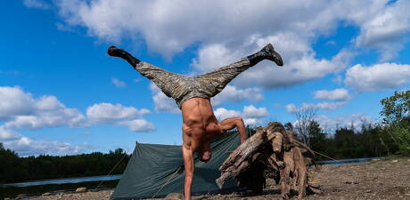 Canadian husky guy Manuel Skye and canadian bull Ryan Bones sucking and screwing each other after beach walking