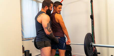 Hot boy Alex Montenegro and sensual guy Markus Kage sucking and screwing each other