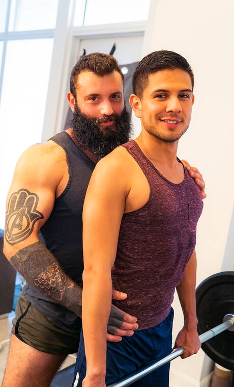 Masqulin: 帥哥 Alex Montenegro 和性感小夥 Markus Kage 互相吸吮和操弄