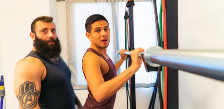 Hot boy Alex Montenegro and sensual guy Markus Kage sucking and screwing each other