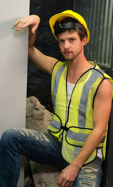 Masqulin: Canadian hot twink Benjamin Blue and well-built Colt Spence fuck ass after sucking cock