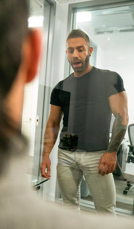 Masqulin: American gay bear Eddy Ceetee and french gay bear Teddy Torres have a hot sex