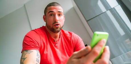 Die heißen Typen Collin Lust, Derek Thibeau und Ryan Jacobs beim heißen Dreier-Analsex