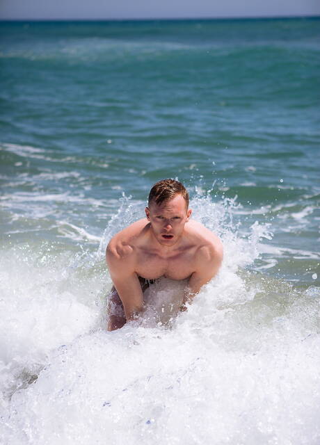 Sexy stud Pietro Duarte and sexy dude Sean Weiss sucking and fucking each other after beach walking